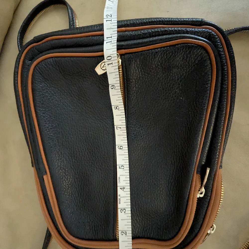 Valentina Black and Brown Backpack - Picture 2 of 12